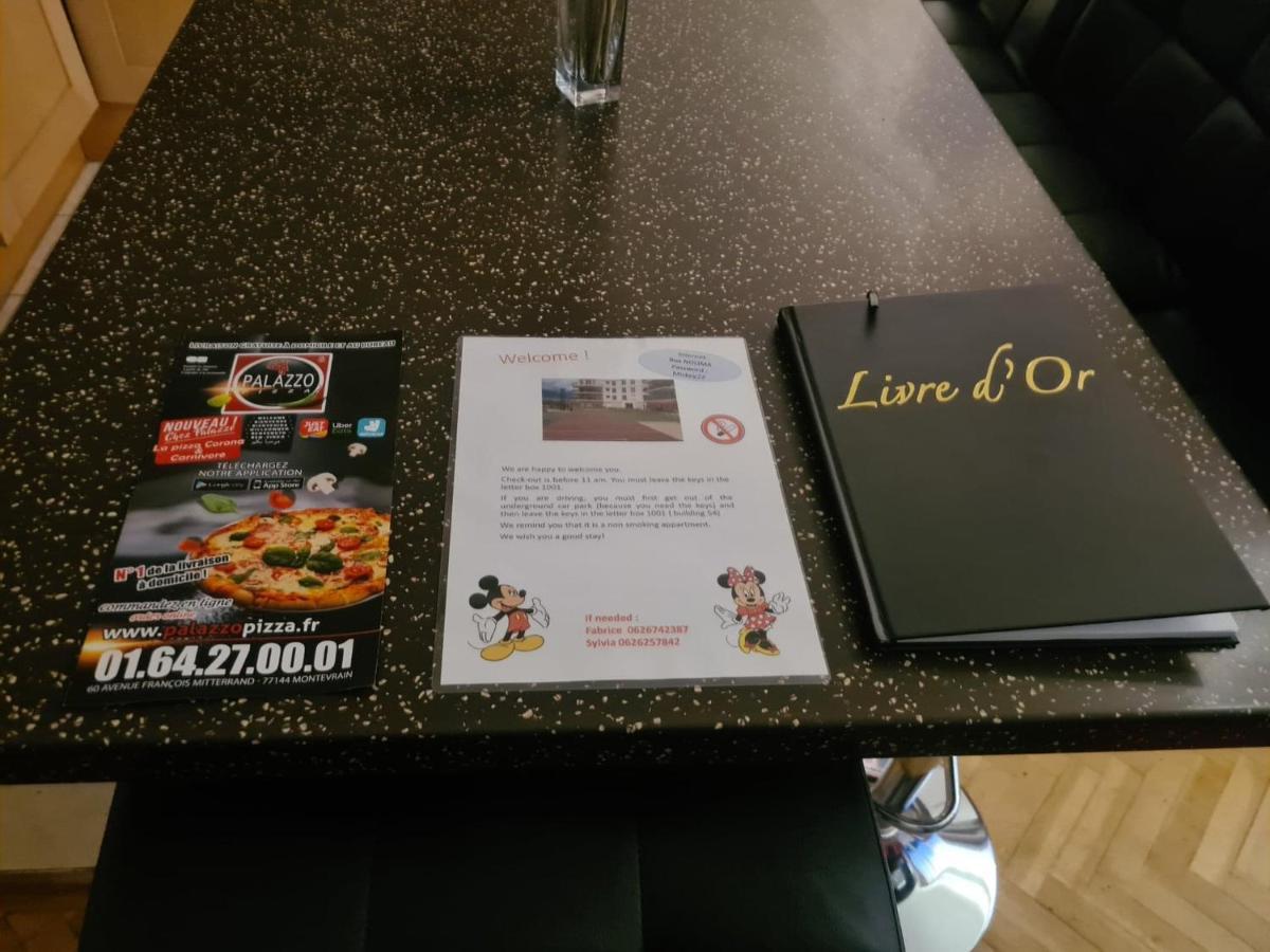 Appartement Avec Rez De Jardin A Disneyland Montevrain Bagian luar foto